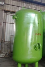 Pionowe węgla stal statek powietrza przechowywania zbiornika ciśnieniowego