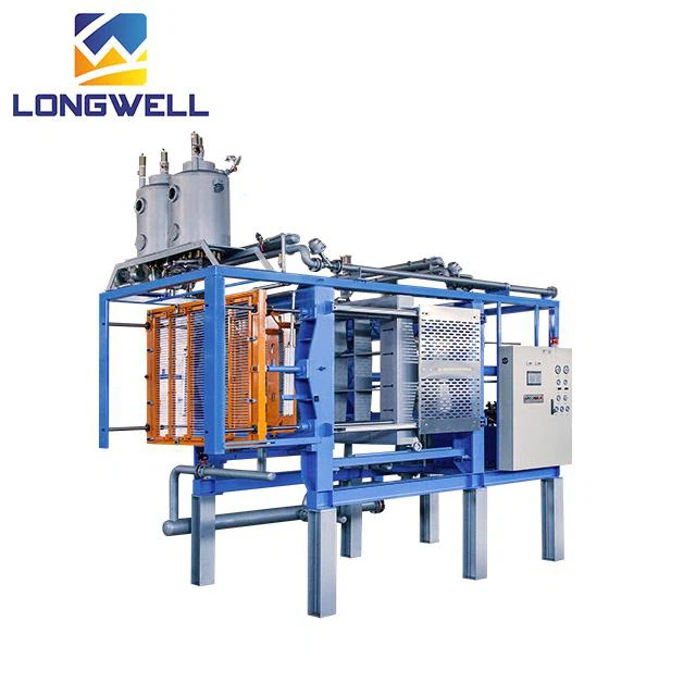 Automatic EPS Box Machine With Vacuum And Stands